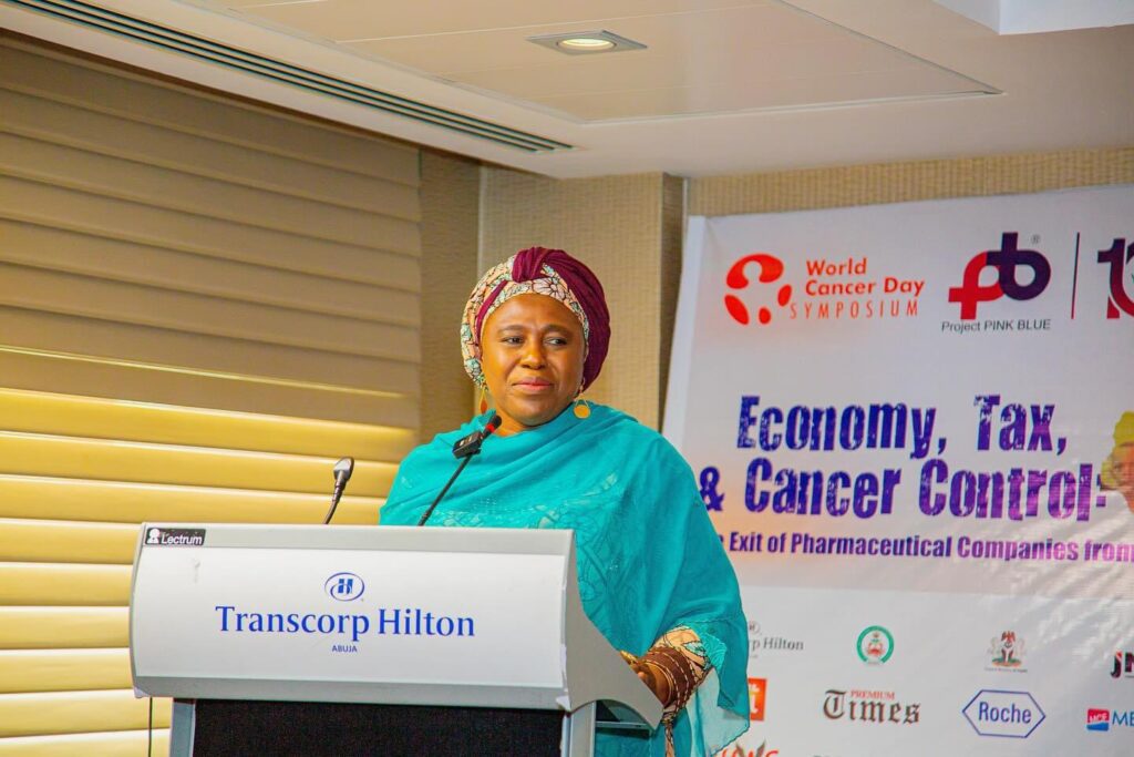 Dr Salma Anas Ibrahim, SSA to the President (Health). At The World Cancer Day 2024